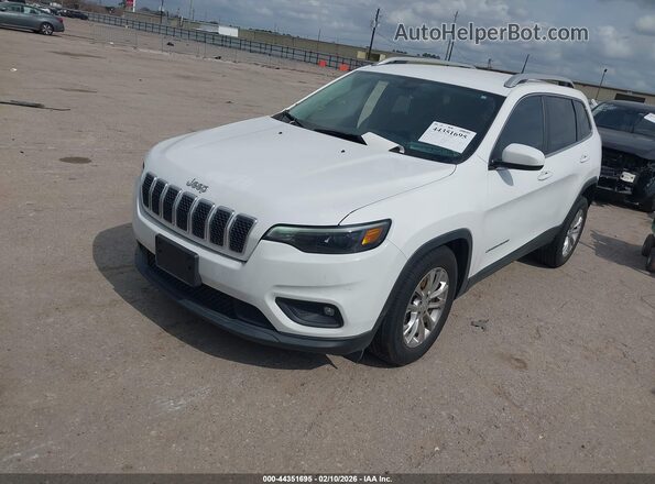 1C4PJLCB3KD221601 2019 JEEP CHEROKEE Белый Передняя левая четверть