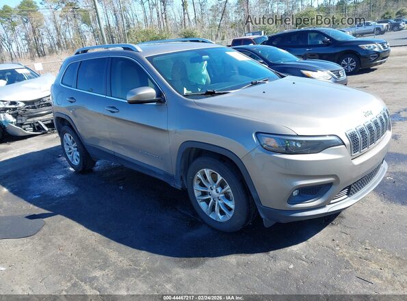 1C4PJLCB4KD263694 2019 JEEP CHEROKEE Brown Front right