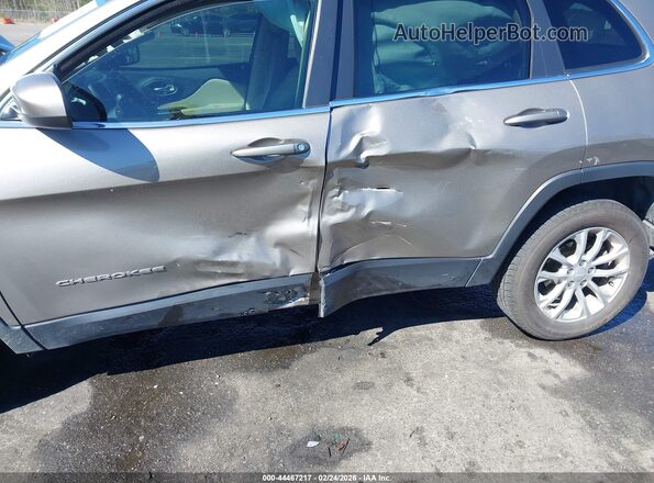 1C4PJLCB4KD263694 2019 JEEP CHEROKEE Brown Front view