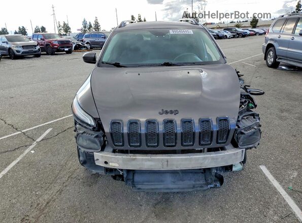 1C4PJLCB5JD615390 2018 JEEP CHEROKEE Черный Вид спереди
