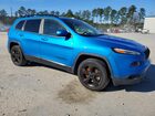 2018 Jeep Cherokee Latitude Синий vin: 1C4PJLCB6JD544801