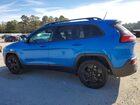 2018 Jeep Cherokee Latitude Синий vin: 1C4PJLCB6JD544801
