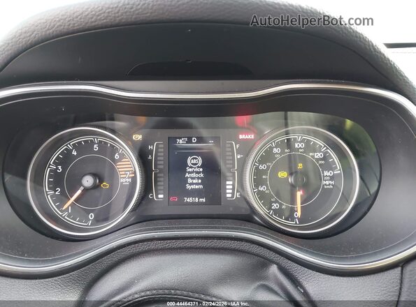 1C4PJLCB9KD222302 2019 JEEP CHEROKEE Silver უკანა სავარძლების ხედი