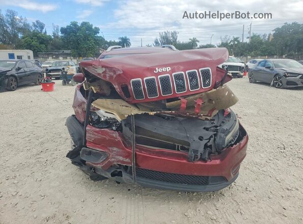 1C4PJLCBXKD160358 2019 JEEP CHEROKEE Бордовый Вид спереди