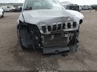 2019 Jeep Cherokee Limited Fwd Серебряный vin: 1C4PJLDB0KD403044