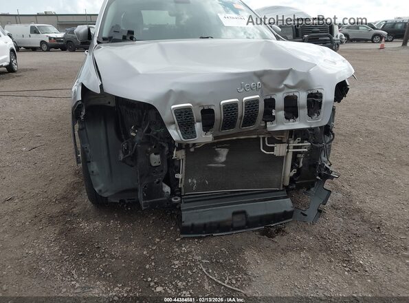 1C4PJLDB0KD403044 2019 JEEP CHEROKEE Серебряный Вид спереди