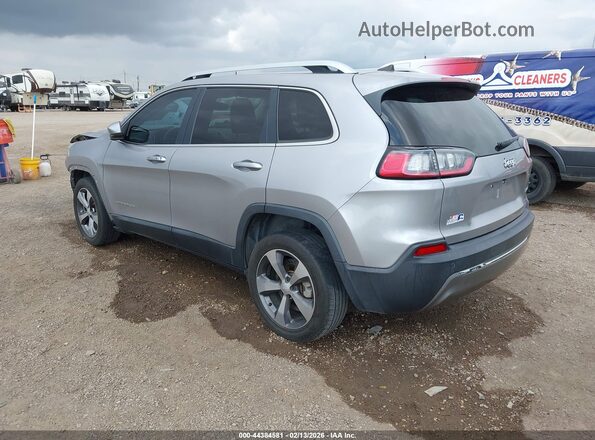 1C4PJLDB0KD403044 2019 JEEP CHEROKEE Серебряный Задняя левая четверть