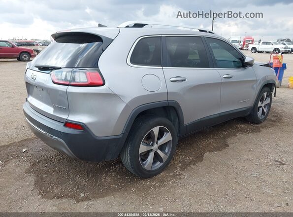 1C4PJLDB0KD403044 2019 JEEP CHEROKEE Серебряный Задняя правая четверть
