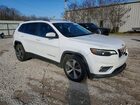 2019 Jeep Cherokee Limited White vin: 1C4PJLDB4KD195931