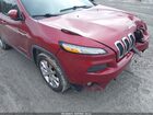 2017 Jeep Cherokee Limited Fwd Red vin: 1C4PJLDB7HW525865