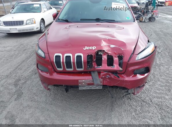 1C4PJLDB7HW525865 2017 JEEP CHEROKEE Red Widok z przodu
