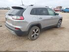 2019 Jeep Cherokee Limited Fwd Silver vin: 1C4PJLDB9KD403043