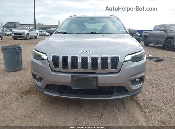 1C4PJLDB9KD403043 2019 JEEP CHEROKEE Silver Vista frontal