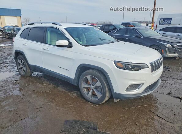 1C4PJLDN8KD296724 2019 JEEP CHEROKEE White Front right