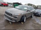 2017 Jeep Cherokee Overland Fwd Champagne vin: 1C4PJLJB7HW527393