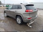2017 Jeep Cherokee Overland Fwd Champagne vin: 1C4PJLJB7HW527393