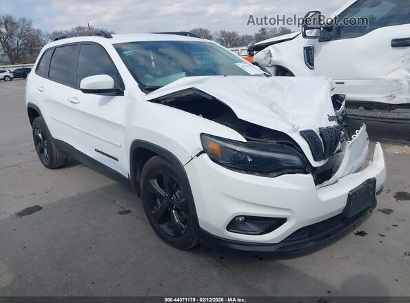 1C4PJLLB0MD174045 2021 JEEP CHEROKEE Белый Передняя правая четверть