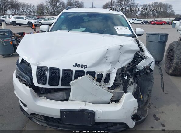 1C4PJLLB0MD174045 2021 JEEP CHEROKEE Белый Вид щитка приборов