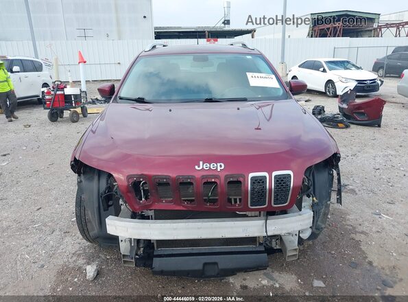 1C4PJLLB1KD269484 2019 JEEP CHEROKEE Бордовый Вид задней части салона