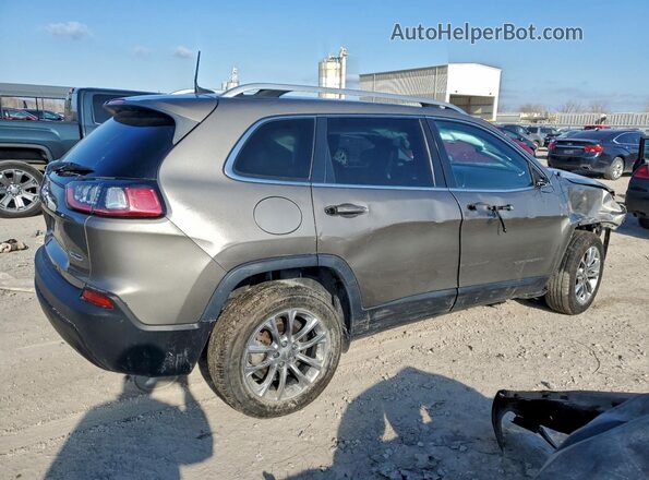 1C4PJLLB5KD154760 2019 JEEP CHEROKEE Коричневый Задняя правая четверть