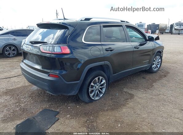 1C4PJLLX0LD645251 2020 JEEP CHEROKEE Черный Задняя правая четверть