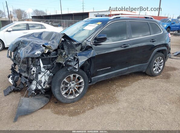 1C4PJLLX0LD645251 2020 JEEP CHEROKEE Черный Передняя левая четверть