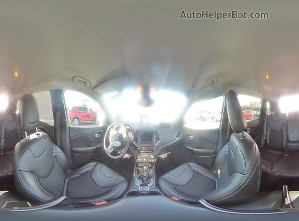 1C4PJLLX8KD392839 2019 JEEP CHEROKEE Белый Панорамный вид салона 360°