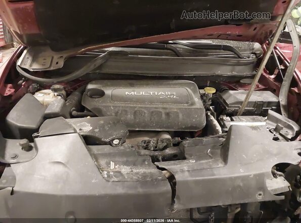 1C4PJMBB7HW632942 2017 JEEP CHEROKEE Красный Вид сзади