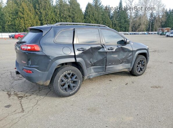 1C4PJMBS9GW278128 2016 JEEP CHEROKEE Серый Задняя правая четверть