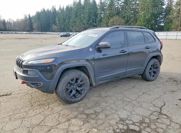1C4PJMBS9GW278128 2016 JEEP CHEROKEE Серый Передняя левая четверть