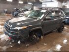 2016 Jeep Cherokee Trailhawk Серый vin: 1C4PJMBSXGW322797