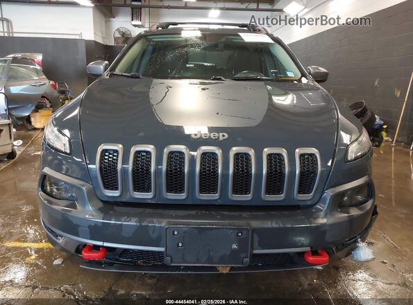 1C4PJMBSXGW322797 2016 JEEP CHEROKEE Серый Вид задней части салона