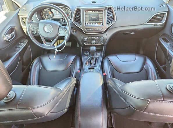 1C4PJMBX2MD108230 2021 JEEP CHEROKEE Серый Вид панели приборов