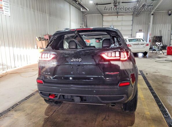 1C4PJMBX9MD206896 2021 JEEP CHEROKEE Black Widok z tyłu