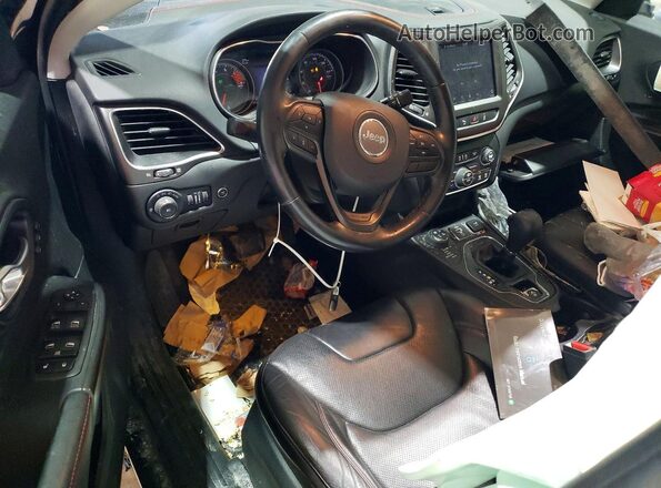 1C4PJMBX9MD206896 2021 JEEP CHEROKEE Black Widok deski rozdzielczej
