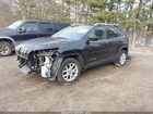 2016 Jeep Cherokee Latitude Черный vin: 1C4PJMCB5GW132291