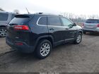 2016 Jeep Cherokee Latitude Черный vin: 1C4PJMCB5GW132291
