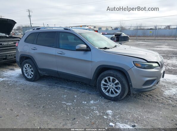 1C4PJMCB5MD242717 2021 JEEP CHEROKEE Серый Передняя правая четверть