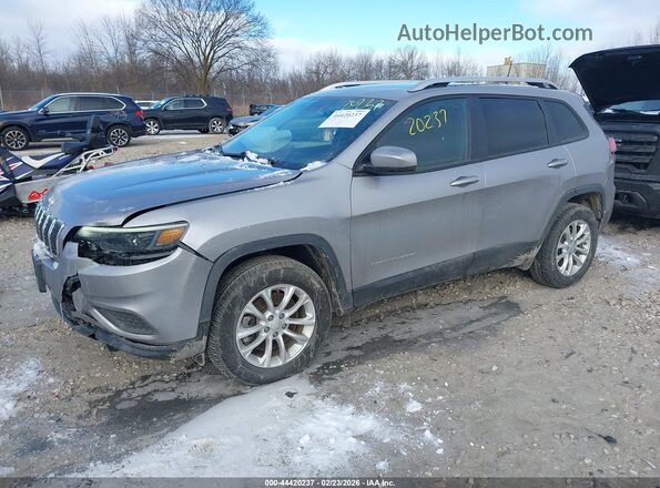 1C4PJMCB5MD242717 2021 JEEP CHEROKEE Серый Передняя левая четверть