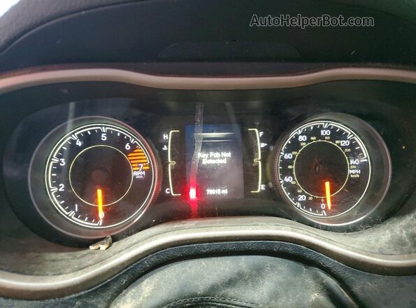 1C4PJMCB7GW289093 2016 JEEP CHEROKEE Gray Widok zestawu wskaźników