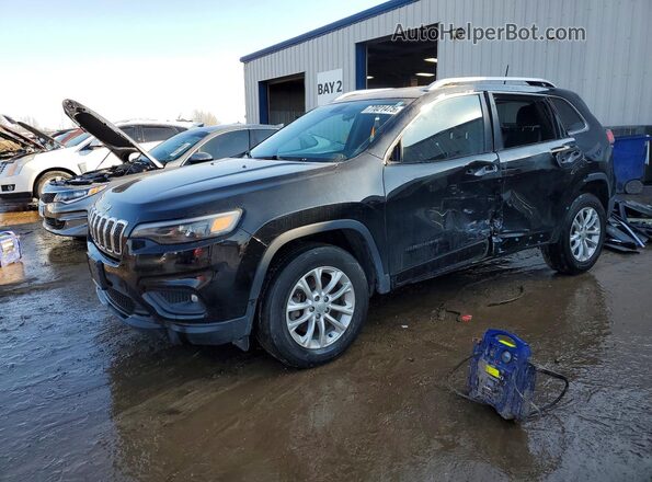 1C4PJMCB7KD455231 2019 JEEP CHEROKEE Black Przód lewy