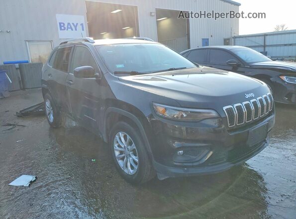 1C4PJMCB7KD455231 2019 JEEP CHEROKEE Black Przód prawy