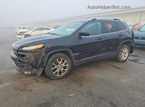 1C4PJMCS1GW135009 2016 JEEP CHEROKEE Black Vista tres cuartos delantera izquierda