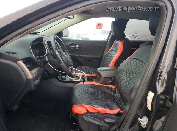 1C4PJMCS1GW135009 2016 JEEP CHEROKEE Black Vista interior delantera