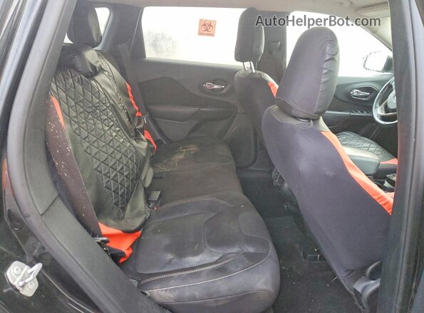 1C4PJMCS1GW135009 2016 JEEP CHEROKEE Black Vista interior trasera