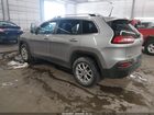 2016 Jeep Cherokee Latitude Gray vin: 1C4PJMCS4GW210916