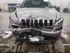 2016 Jeep Cherokee Latitude Gray vin: 1C4PJMCS4GW210916