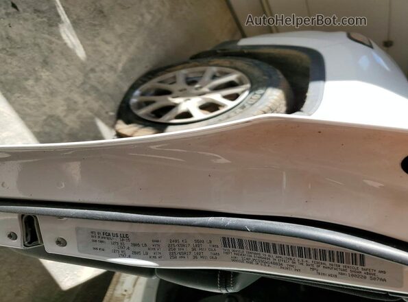 1C4PJMCS9GW148834 2016 JEEP CHEROKEE Белый Вид наклейки с VIN-кодом