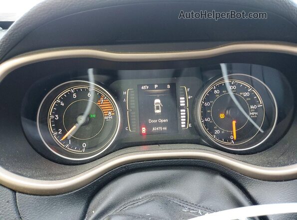 1C4PJMCS9GW148834 2016 JEEP CHEROKEE Белый Вид щитка приборов