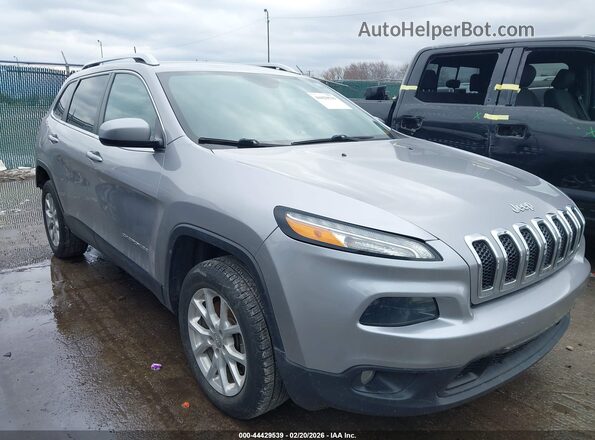 1C4PJMCX4JD569343 2018 JEEP CHEROKEE Серый Передняя правая четверть
